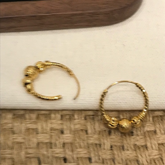 Hoop earrings for women, gold Hoop Earrings, Hoop Earrings, Dainty Earrings Gift - Picture 9 of 10